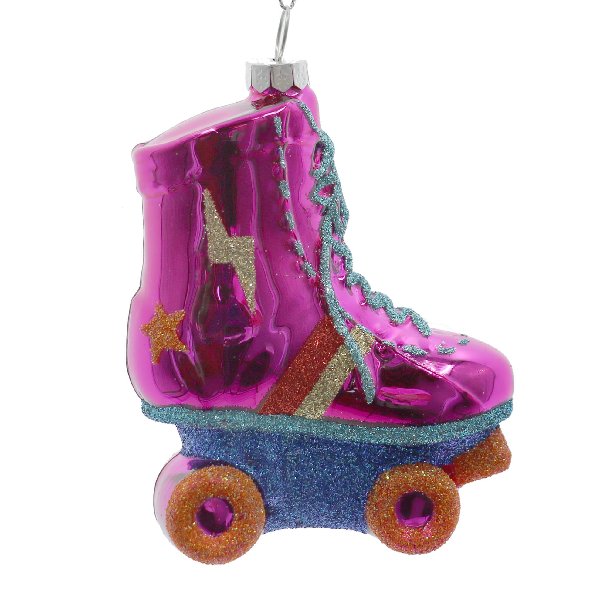 4" Roller Skates Glass Ornament by Ashland®